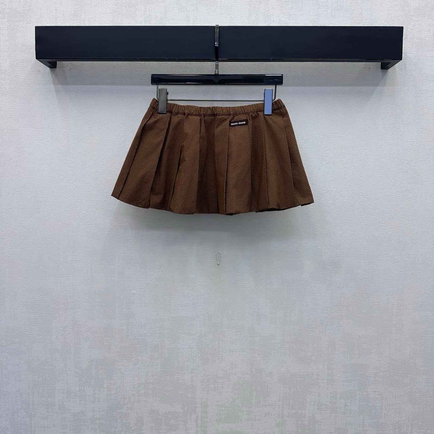 MIUMIU 26S PLEATED MINI SKIRT 1565