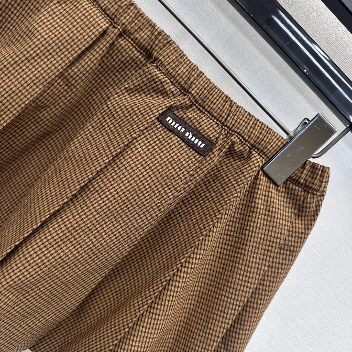 MIUMIU 26S PLEATED MINI SKIRT 1565