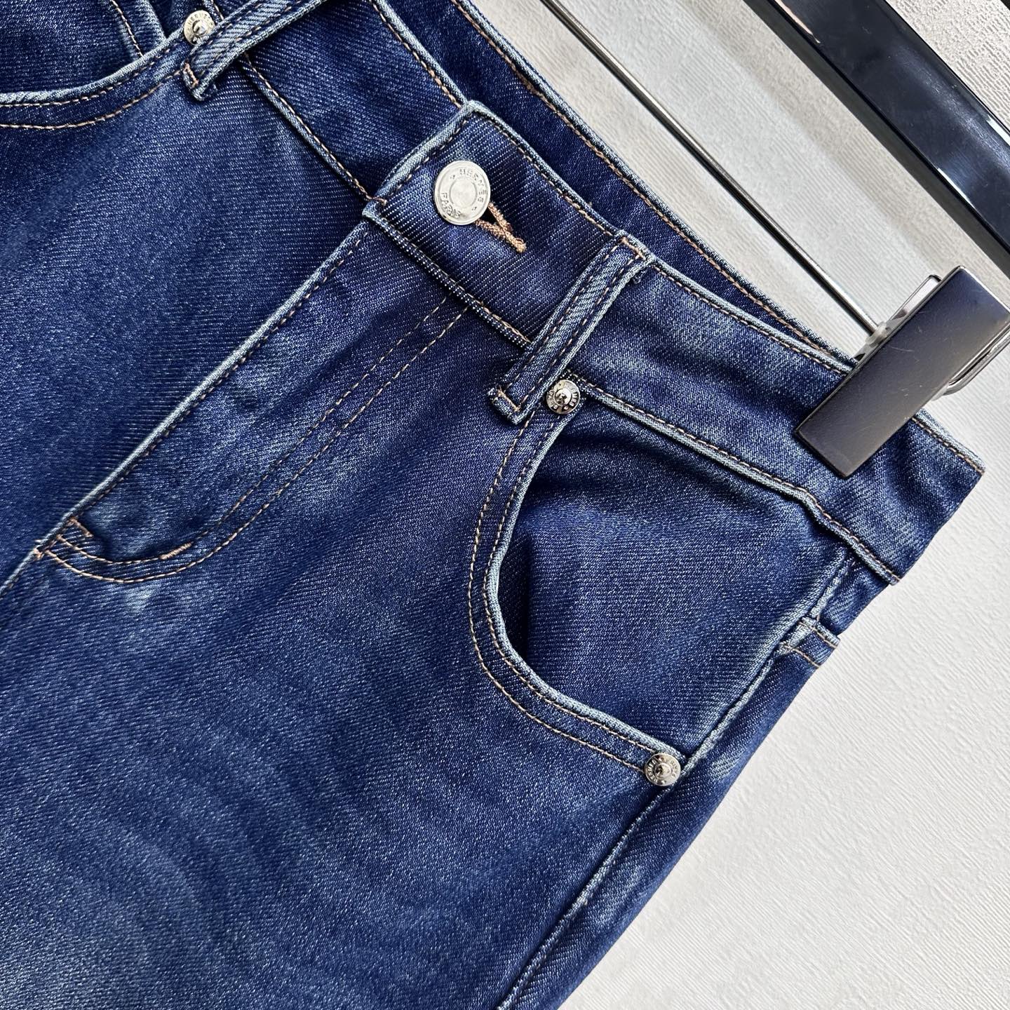 HERMES 26S FLARE DENIM PANTS 864