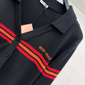 MIUMIU 26S COLLARED CARDIGAN 1509