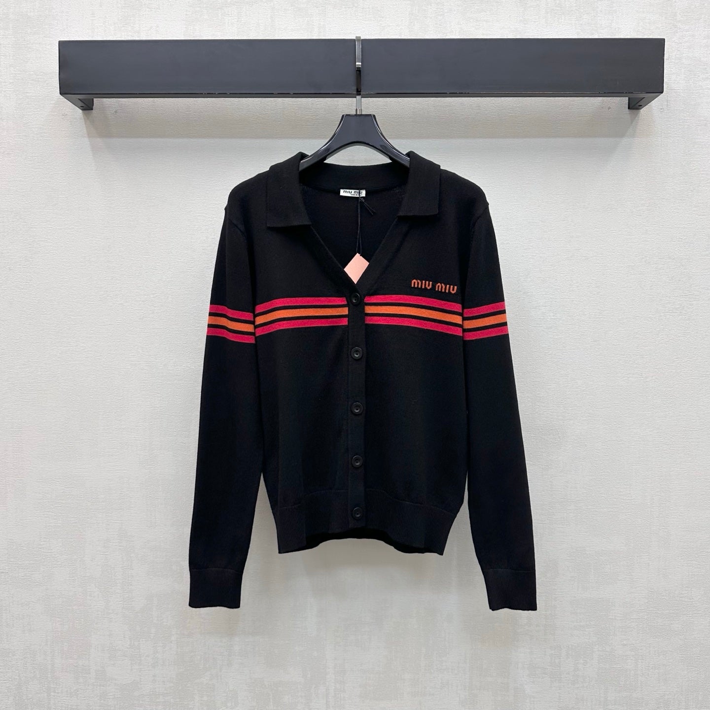 MIUMIU 26S COLLARED CARDIGAN 1509