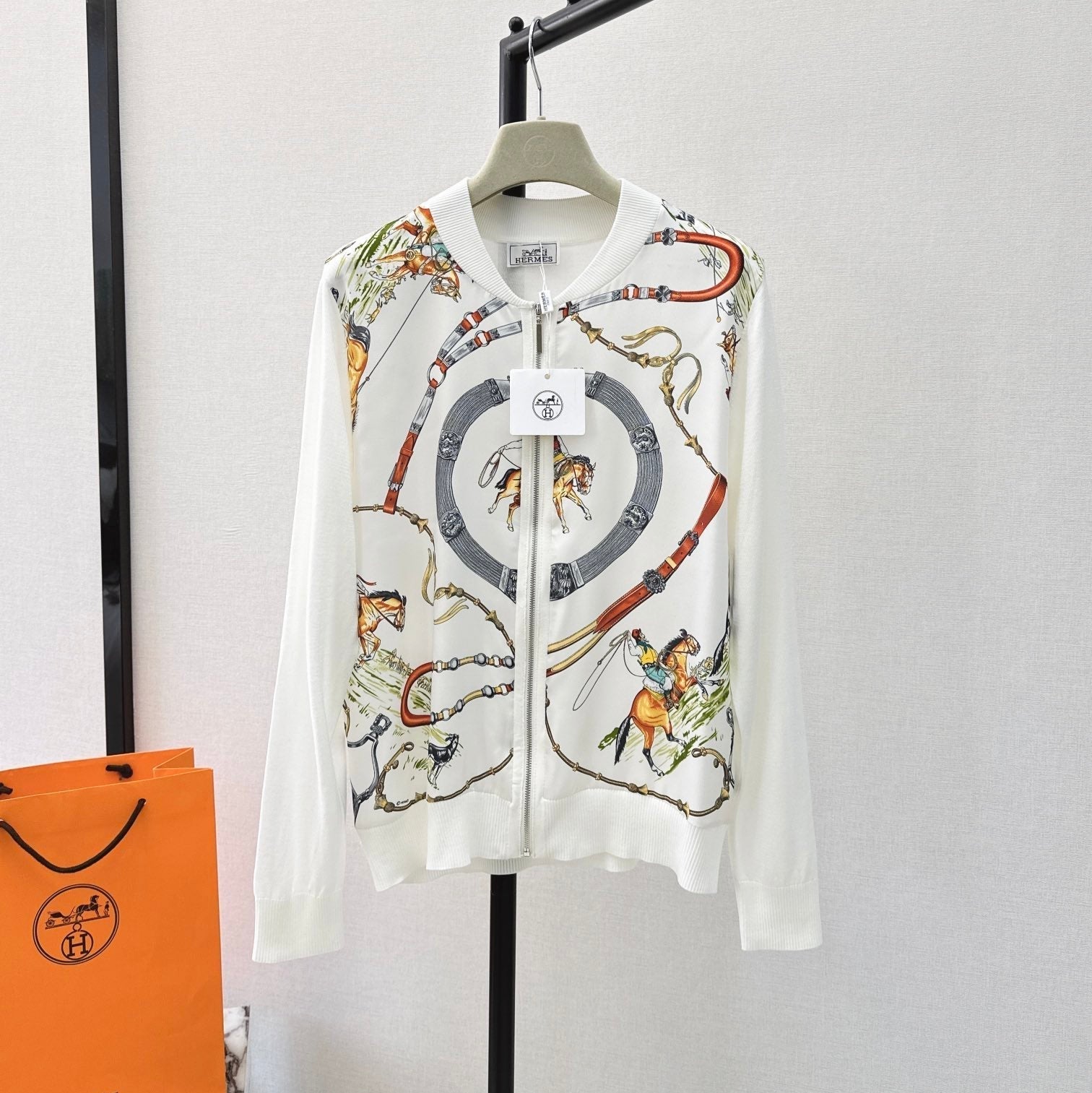 HERMES 26S KNIT CARDIGAN 513