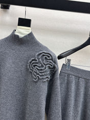VALENTINO 26S SWEATER AND SKIRT SET STYLE 76