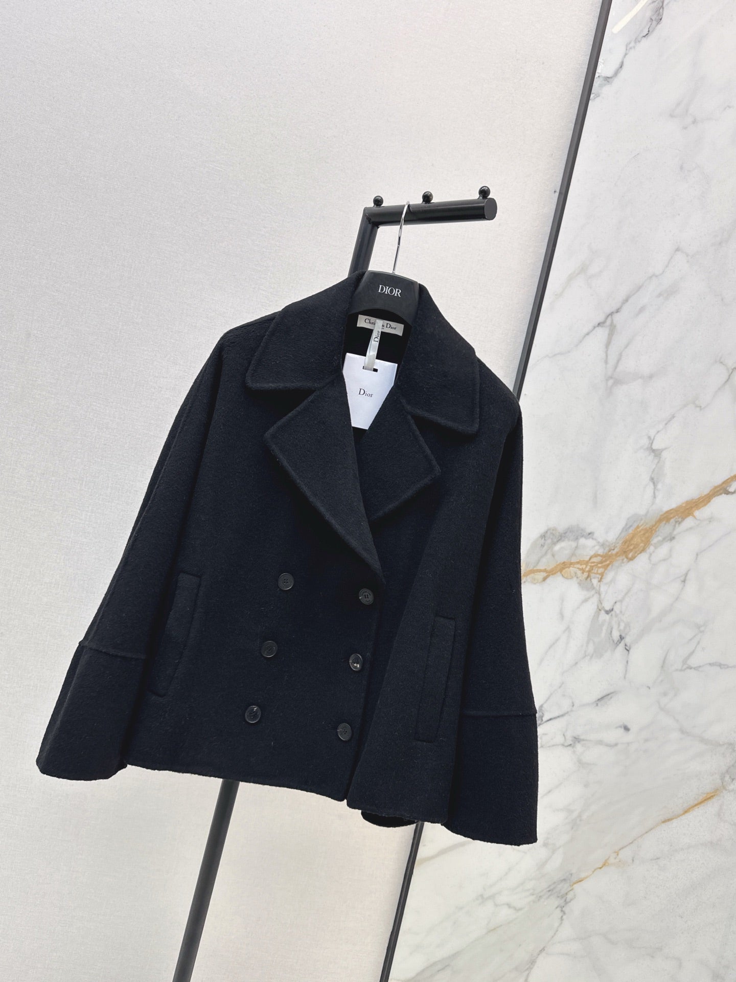 DIOR 25S SHORT DOUBLE-BREASTED JACKET 613