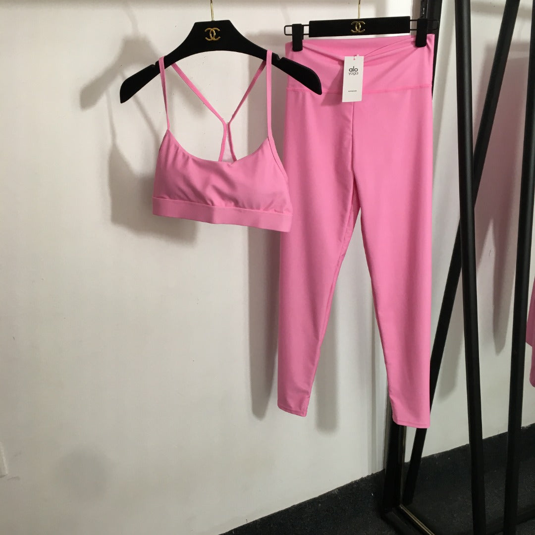 ALO 26S SPORTS BRA & HIGH-WAIST LEGGINGS SET 250