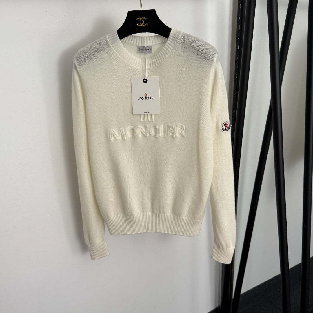 MONCLER 25S LONG-SLEEVE KNIT SWEATER 469