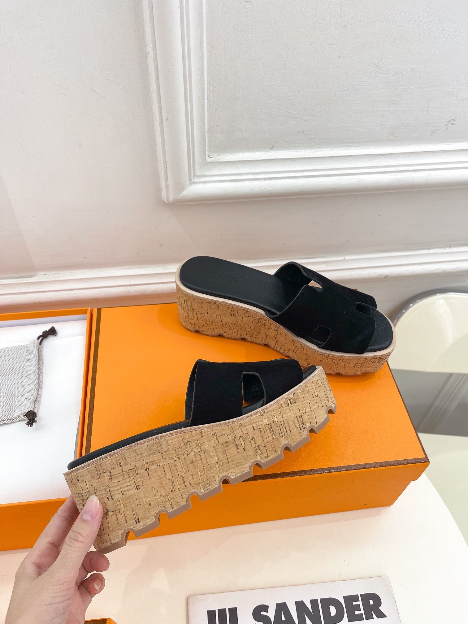 Eze 30 Sandal Black Suede
