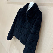 DIOR 25S ANGORA RABBIT FUR JACKET 768