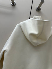 HERMES 26S CASHMERE HOODED JACKET 844