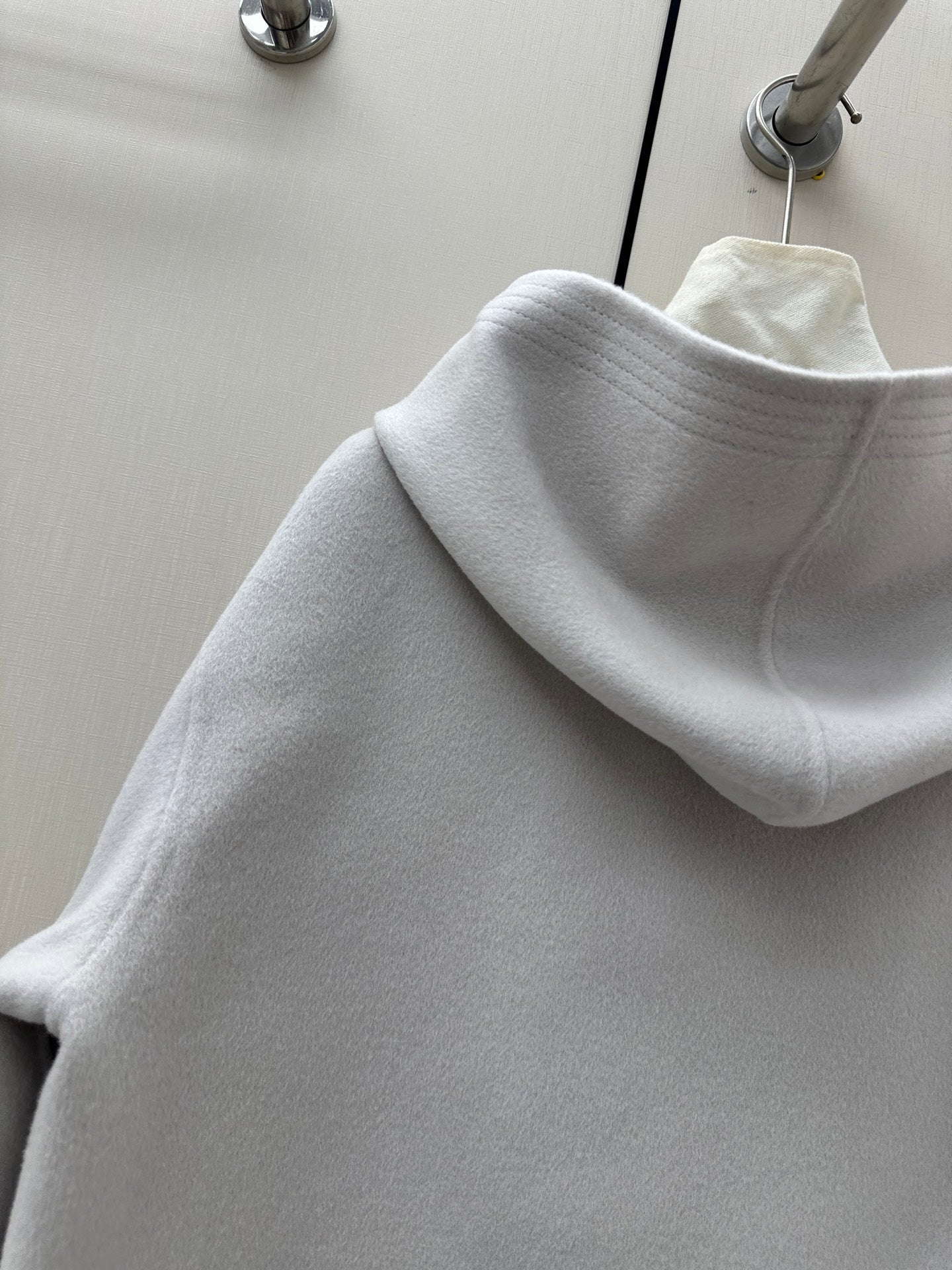 HERMES 26S CASHMERE HOODED JACKET 843
