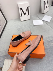 Destin Loafer Suede Light Pink