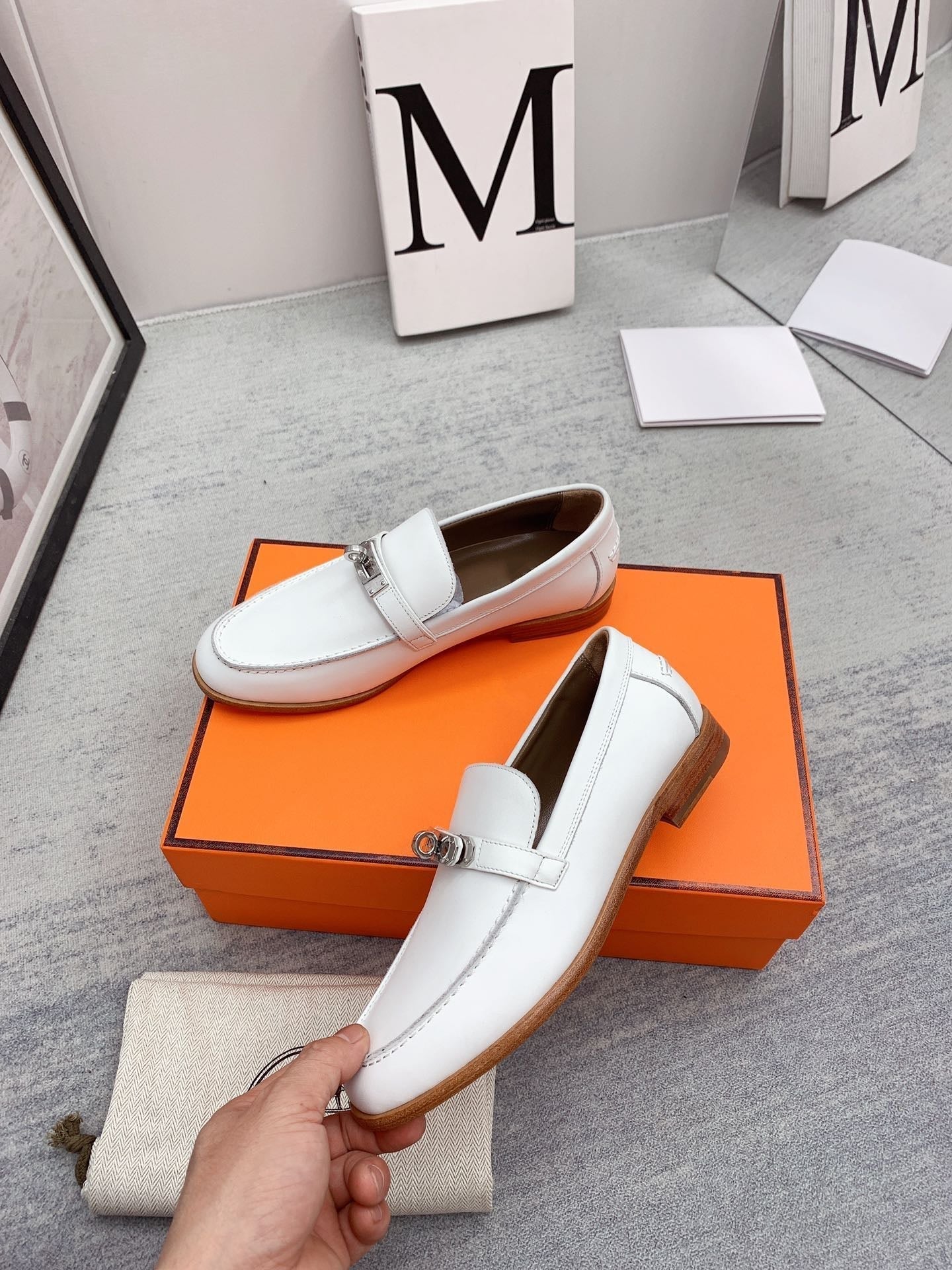 Destin Loafer White